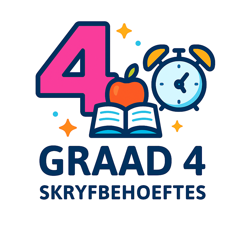 Graad 4 - Laerskool Helderkruin Skool Skryfbehoefte Pakket